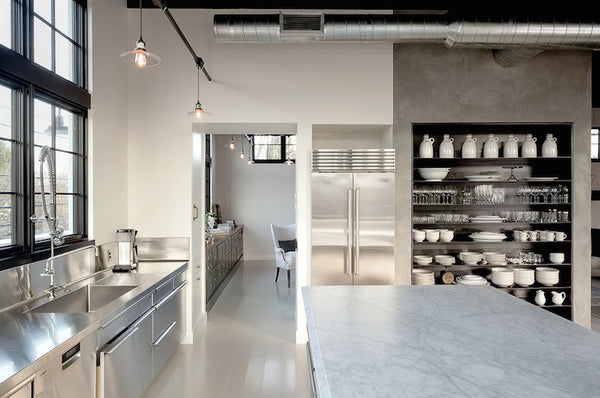 Modern industrial kitchen