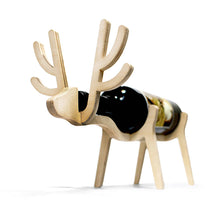 Wooden Animal Wine Bottle Holder